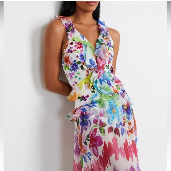 PatBo Bloom Ruffle Dress - Picture 8 of 9